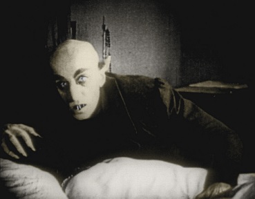 Film Szene aus Nosferatu (1922)