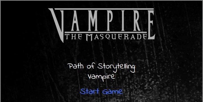 Fanwerk (EN): White Wolf Spielbuch und Online-Aufbereitung