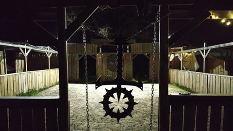 The Night In Question Larp - Sabbat Ankh in Türahmen