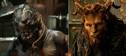 April1 - Shape of Water und Biest aus Beauty and the Beast