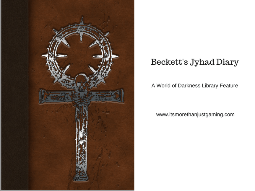 Blog-Artikel (EN): It’s More Than Just Gaming bespricht Beckett’s Jyhad&nbsp;Diary