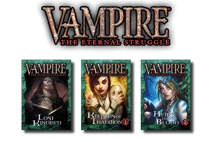 Vampire: The Eternal Struggle (VTES) kehrt zurück! Neu im Druck mit Neuen Karten und&nbsp;Mehr!
