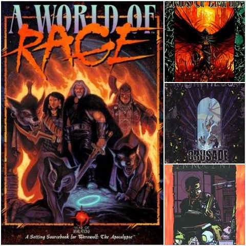 White Wolf Ankündigung - WorldOfDarkness.com mit 120+ PDFs im Shop - Auswahl an verschiedenen Covern