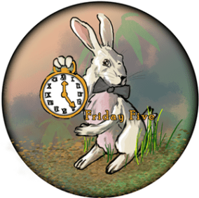 Logo der Friday Five Reihe des Blogs Neue Abenteuer