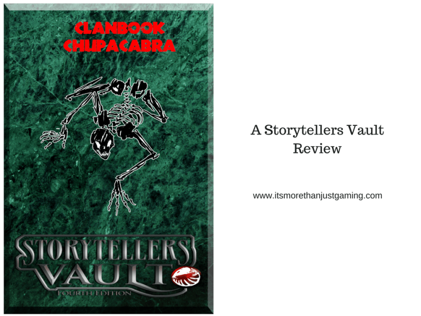 Blog-Artikel (EN): Clanbook Chupacabra&nbsp;Review