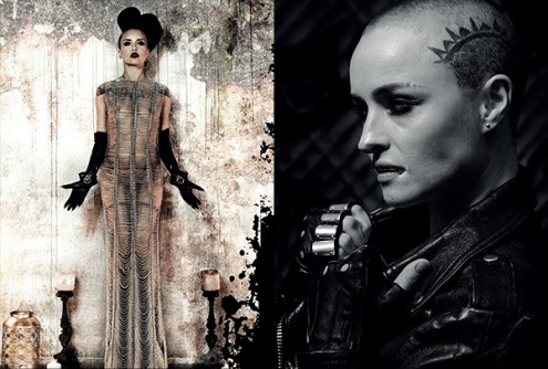 Nerd Wiki Artikel - V5 Clan Illustrationen, Toreador (links), Brujah (rechts) - Copyright: White Wolf