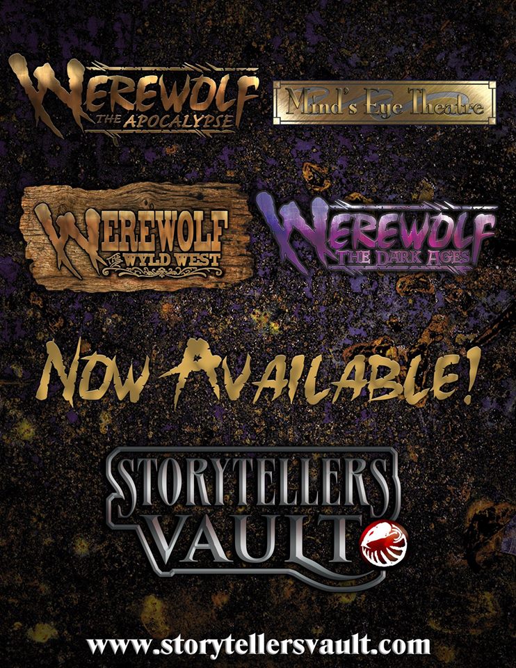 White Wolf - Werewolf: The Apocalypse - Im Storytellers Vault verfügbar!