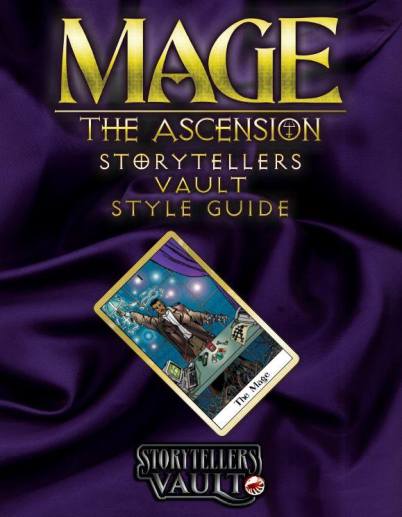 Mage: The Ascension - Storytellers Vault Style Guide - Cover