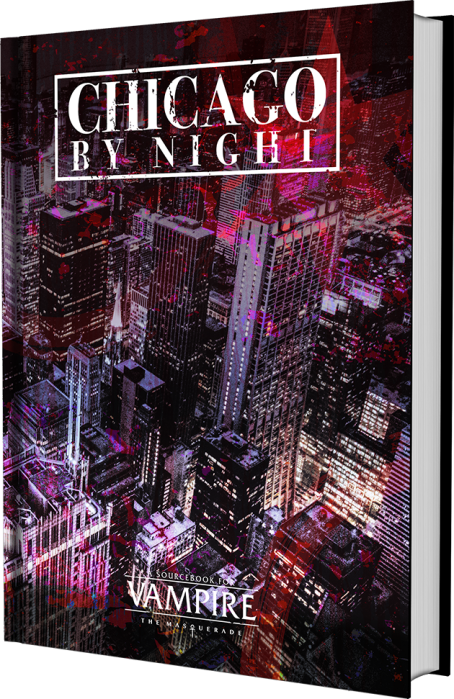 Chicago By Night - Kickstarter - Entwurf des Buchs