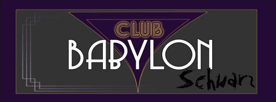 Club Babylon: Schwarz - LARP - Banner