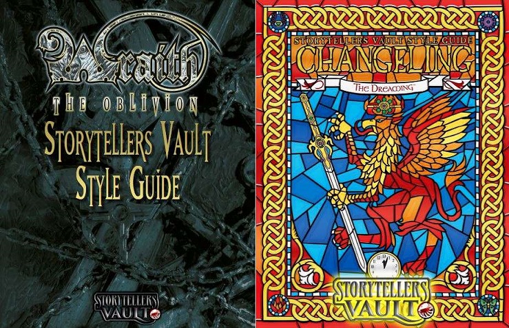 Storytellers Vault: Style Guides für Wraith: The Oblivion und Wechselbalg: Der&nbsp;Traum