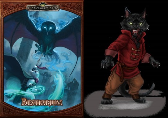 Crowdfunding - Die Schwarze Katze - Bestiarium und Vampirkatze