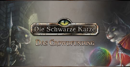 Die Schwarze Katze - Crowdfunding - Facebook Vorschau Graphik
