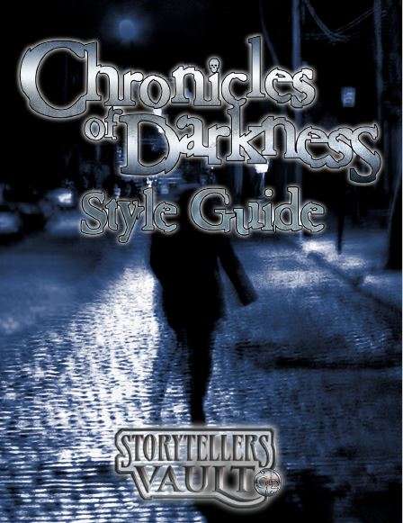News-Happen: White Wolf Damals bis Heute auf Englisch, Style Guide 2.0 für die Chronicles of&nbsp;Darkness