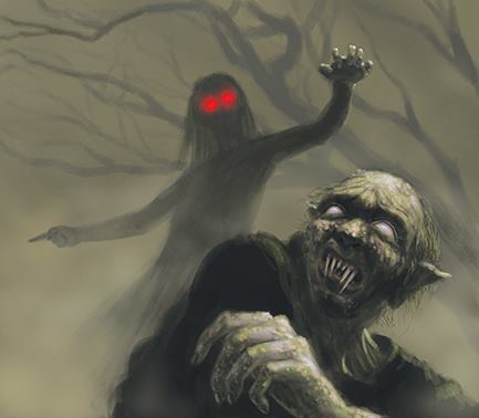 V:TES - Karte Deflection – Artwork von Ginés Quiñonero.