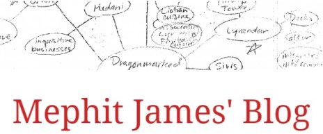 Mephit James' Blog - Header Graphik