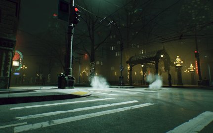 Vampire: The Masquerade Bloodlines2 - Pioneer Square mit Arkaden