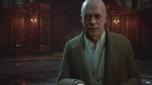 Bloodlines 2 - Spielszene - Camarilla Ankläger während der Gerichtsszene