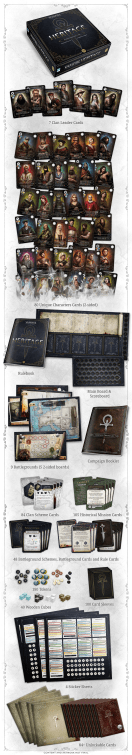 Vampire: The Masquerade Heritage - Graphik was in der normalen Box drin ist