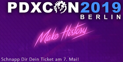 PDXcon 2019 - Ticket Jagd Newsletter