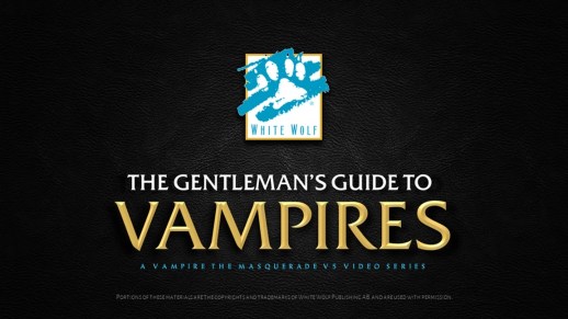 The Gentleman's Guide To Vampires - A Vampire The Masquerade V5 Video Series - Logo