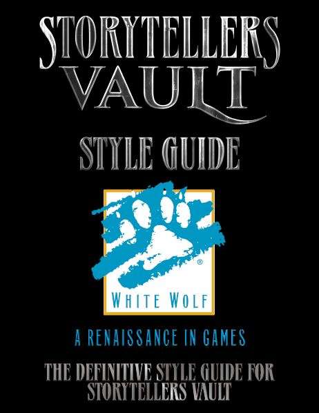 Storytellers Vault - Vorschaugraphik SV Style Guide