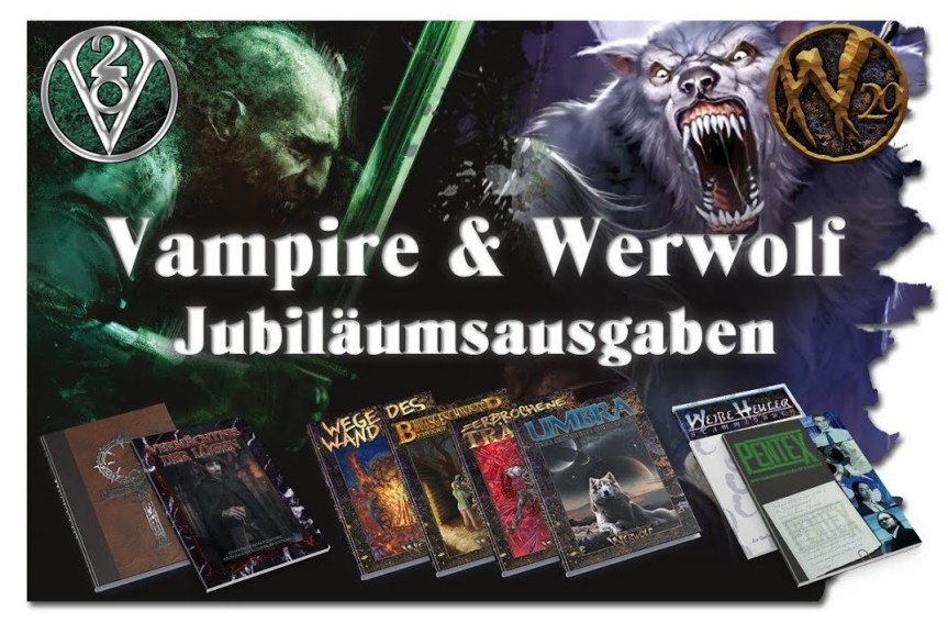 Kickstarter Vorstellung – Vampire & Werwolf: Die Jubiläumsausgaben