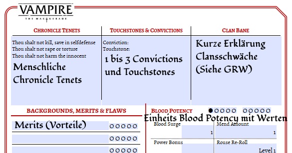 Vampire auf Conventions: Teil 2 – Die Spieler-Charaktere