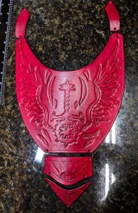 Stille Auktion für Sabbat Brustschmuck (Bild 9) aus Leder von Matthew Webb