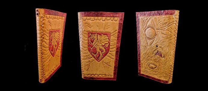 Stille Auktion für Vampire Tagebuch aus Leder von Matthew Webb