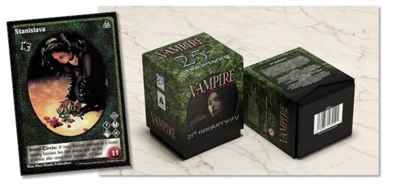 Vampire: The Eternal Struggle - 25th Anniversary Deck deaturing Stanislava