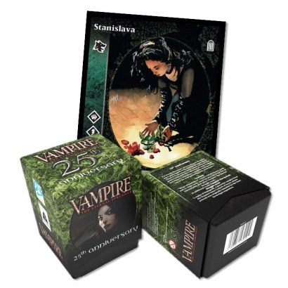 Vampire: The Eternal Struggle - 25th Anniversary Deck deaturing Stanislava 2