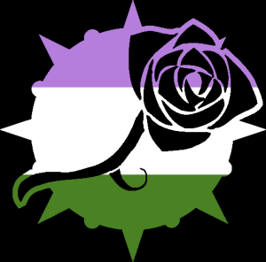 VtM Toreador Antitribu Symbol (GenderQueer Pride Style)