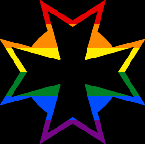 MtA Knights of the Temple of Solomon Disparates Symbol (Pride Style)