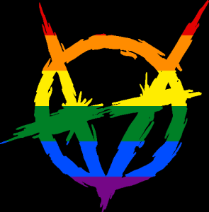 VtM Brujah Clan Symbol (Pride Style)