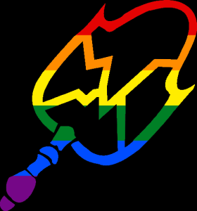VtM Dominate Malkavians Symbol (Pride Style)