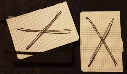 Meine X-Cards zur NordCon & FeenCon