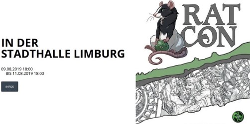 Banner der RatCon 2019 in Limburg (09.08 bis 11.08)