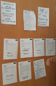 NerdCon - Spielrunden Aushang 1