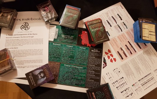 NerdCon - Vorbereitung - Mein V:TES Material