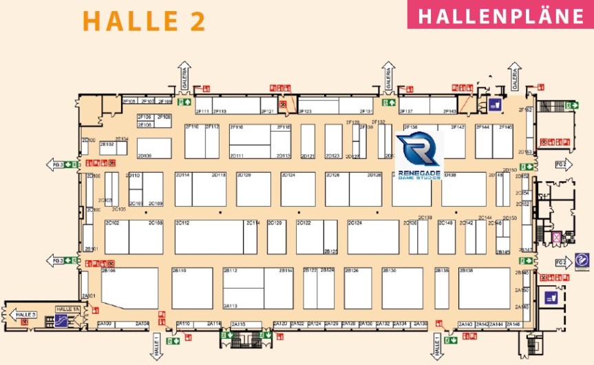 SPIEL2019 - Halle 2 - Renegade Game Studios