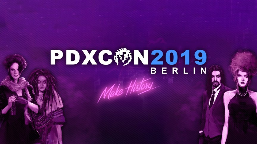 PDXcon 2019: Starkes WoD & V:tM&nbsp;Programm!