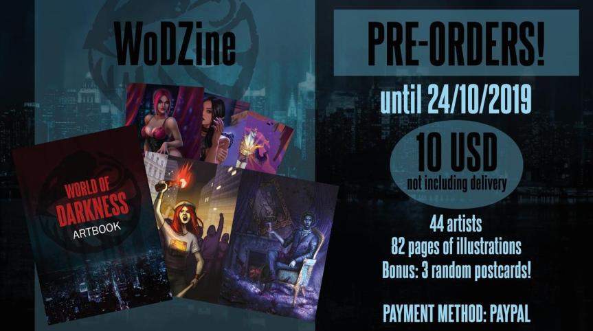 WoDzine - Ankündigungsgraphik für die Vorbestellung (24/10/2019)