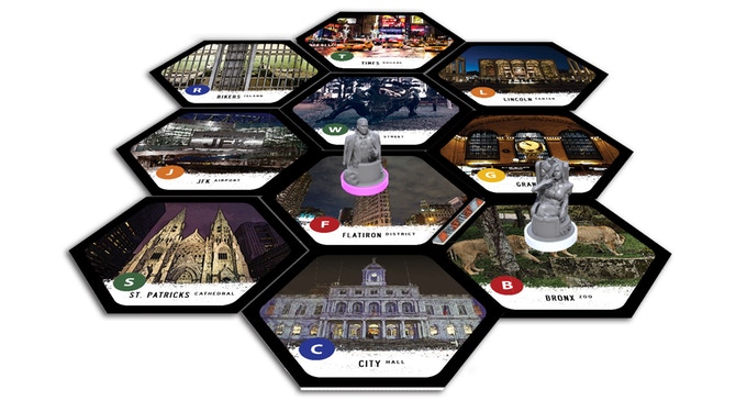 Vampire: The Masquerade - Blood Feud - Kartentiles mit Miniaturen