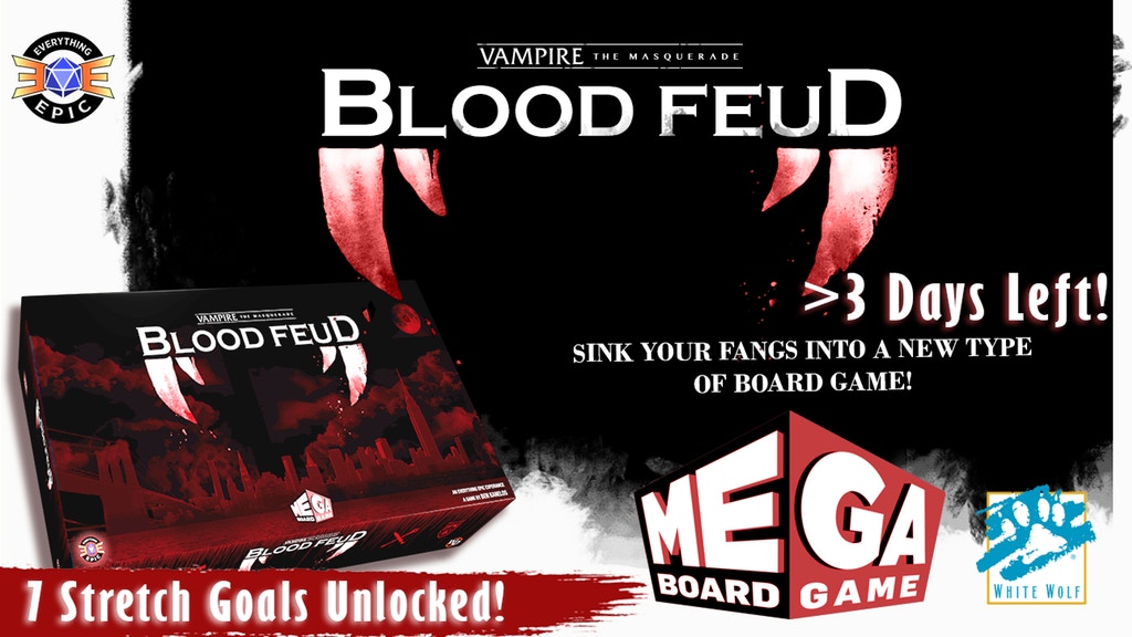 Vampire: The Masquerade - Blood Feud Kickstarter Vorschaubild
