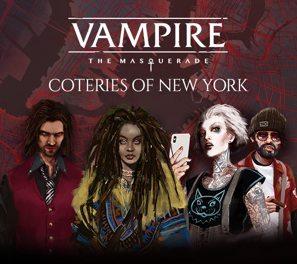 Coteries of New York - Graphik mit allen Companions