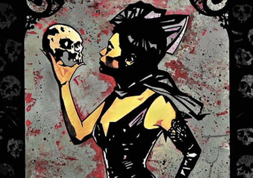 Ausschnitt einer Giovanni-Illustration von White Wolf