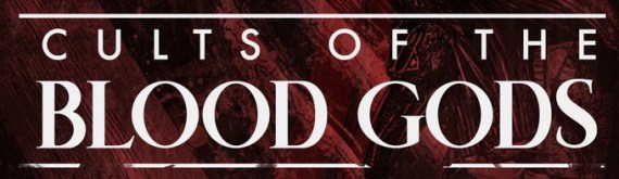 V5 Cults of the Blood Gods - Schriftzug