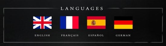 Vampire: The Masquerade Chapters - Sprachen (Englisch, Französisch, Spanisch, Deutsch)