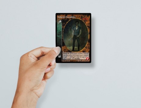 Vampire: The Masquerade Chapters - Gabriel Tremblay V:TES Karte